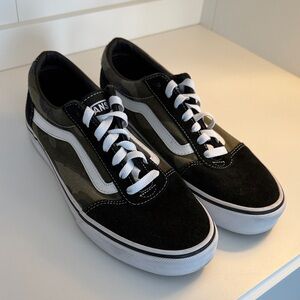 Vans Black and Camouflage Men's Sneakers